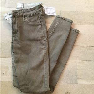 ABERCROMBIE & FITCH green/brownish jeans
